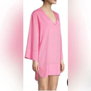 aurum bell sleeve minidress